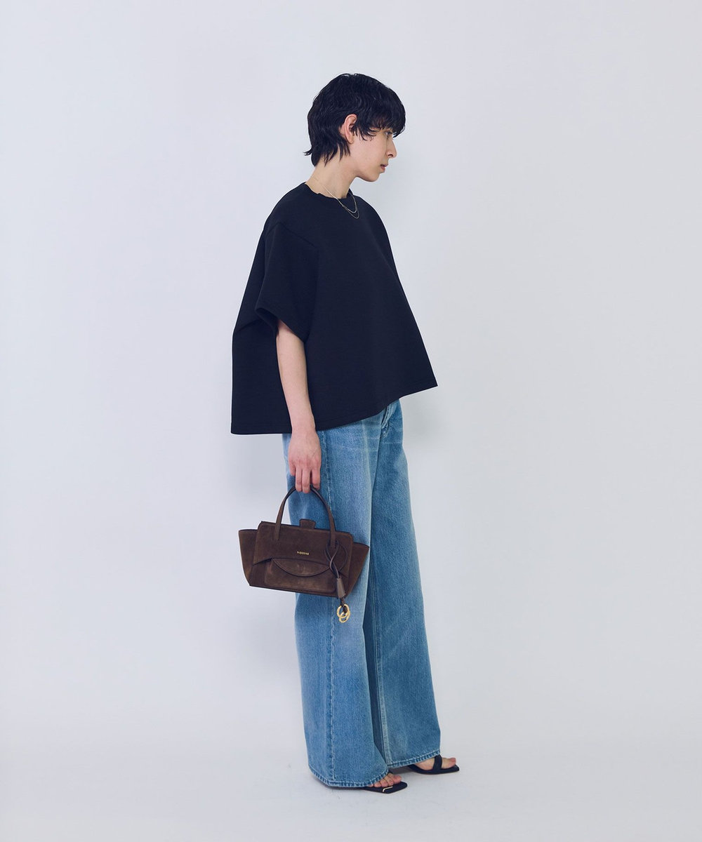 1er Arrondissement 【WEB限定】＜COGTHEBIGSMOKE (コグ ザ ビッグ スモーク)＞“JEMMA" Tシャツ ブラック