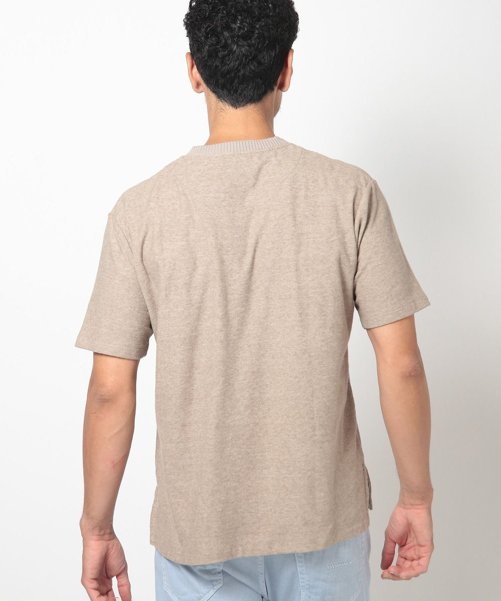MEN'S BIGI ヴィンテージミニパイルスキッパーカットソー ベージュ