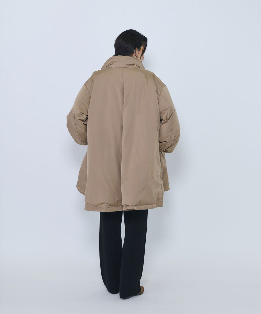 1er Arrondissement テントラインダウンコート ベージュ
