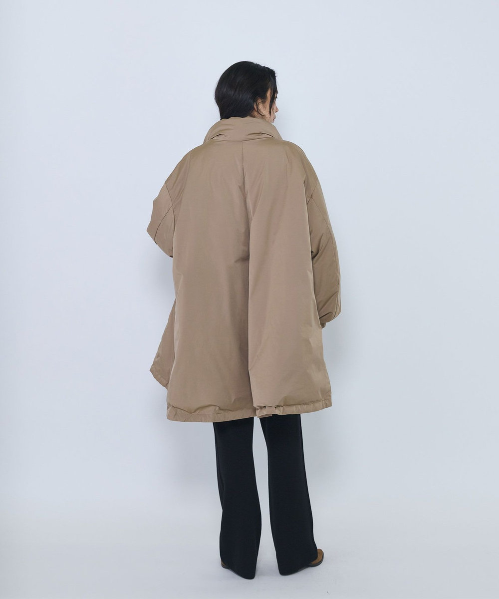 1er Arrondissement テントラインダウンコート ベージュ
