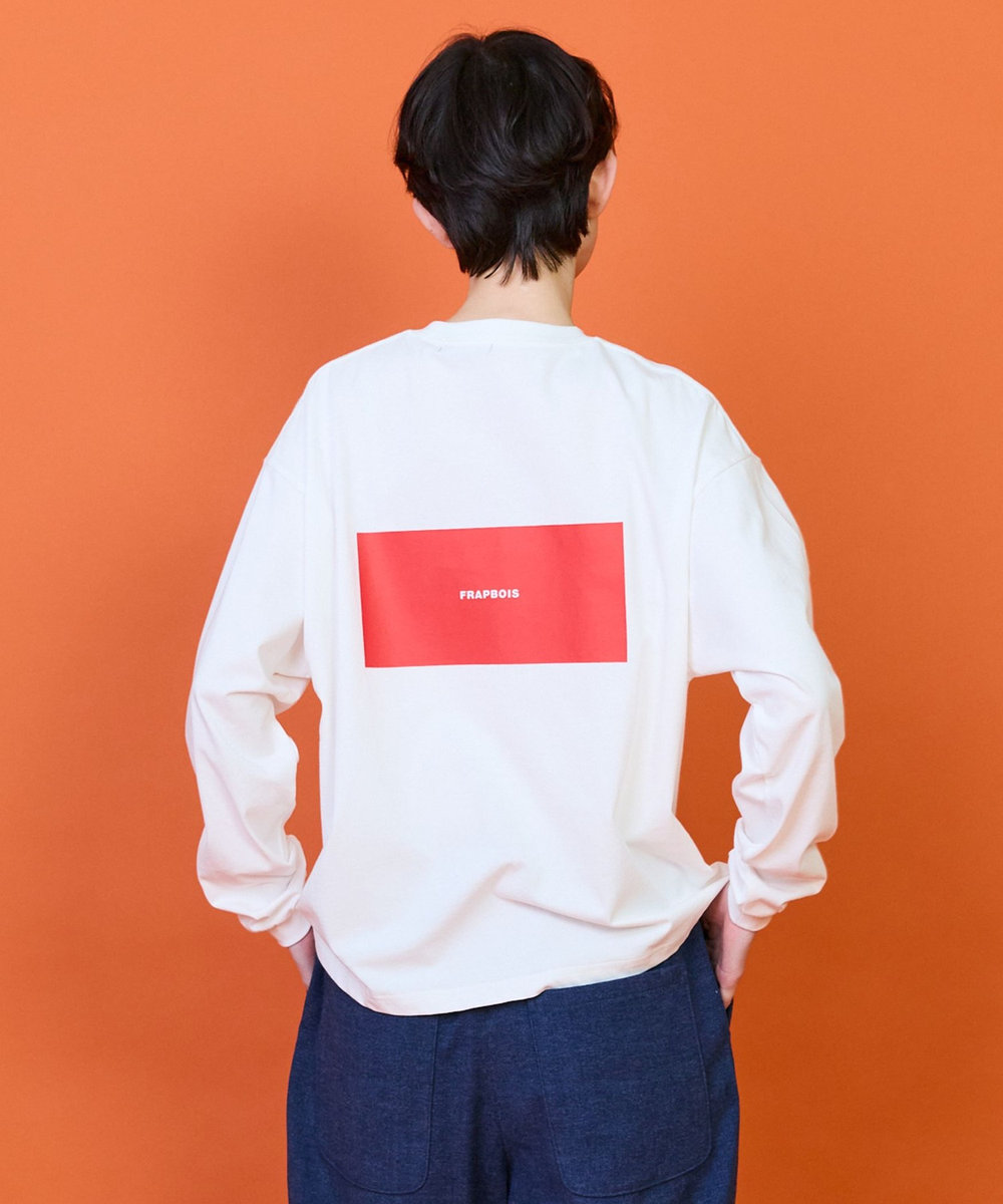 FRAPBOIS エトリーブTシャツ ホワイト