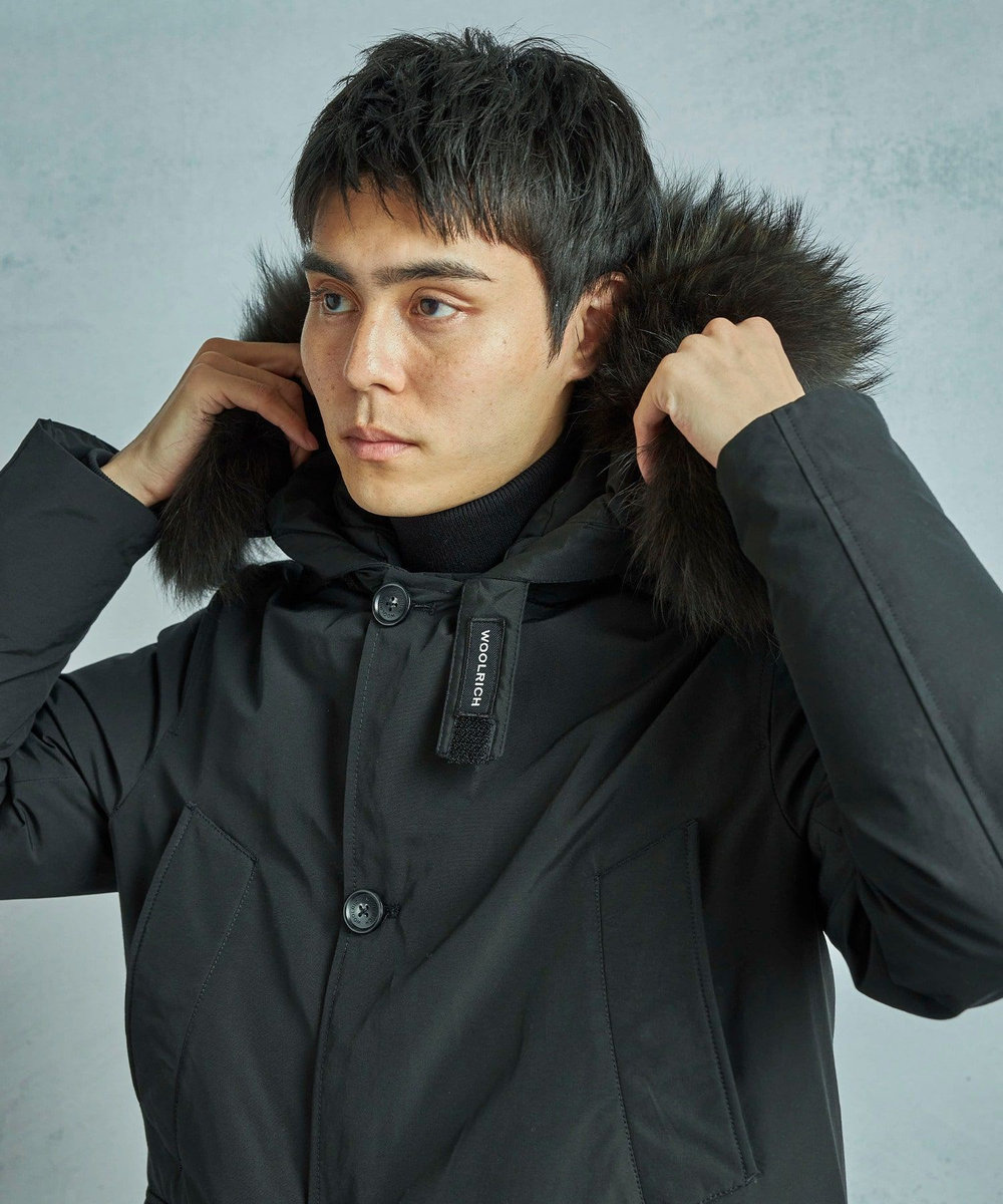 MEN'S BIGI 【WOOLRICH/ウールリッチ】別注アークティックパーカ ブラック