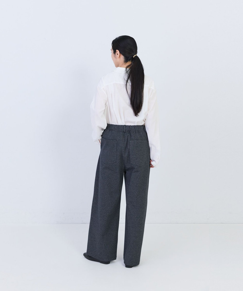 congés payés ADIEU TRISTESSE ポンチイージーパンツ チャコールグレー