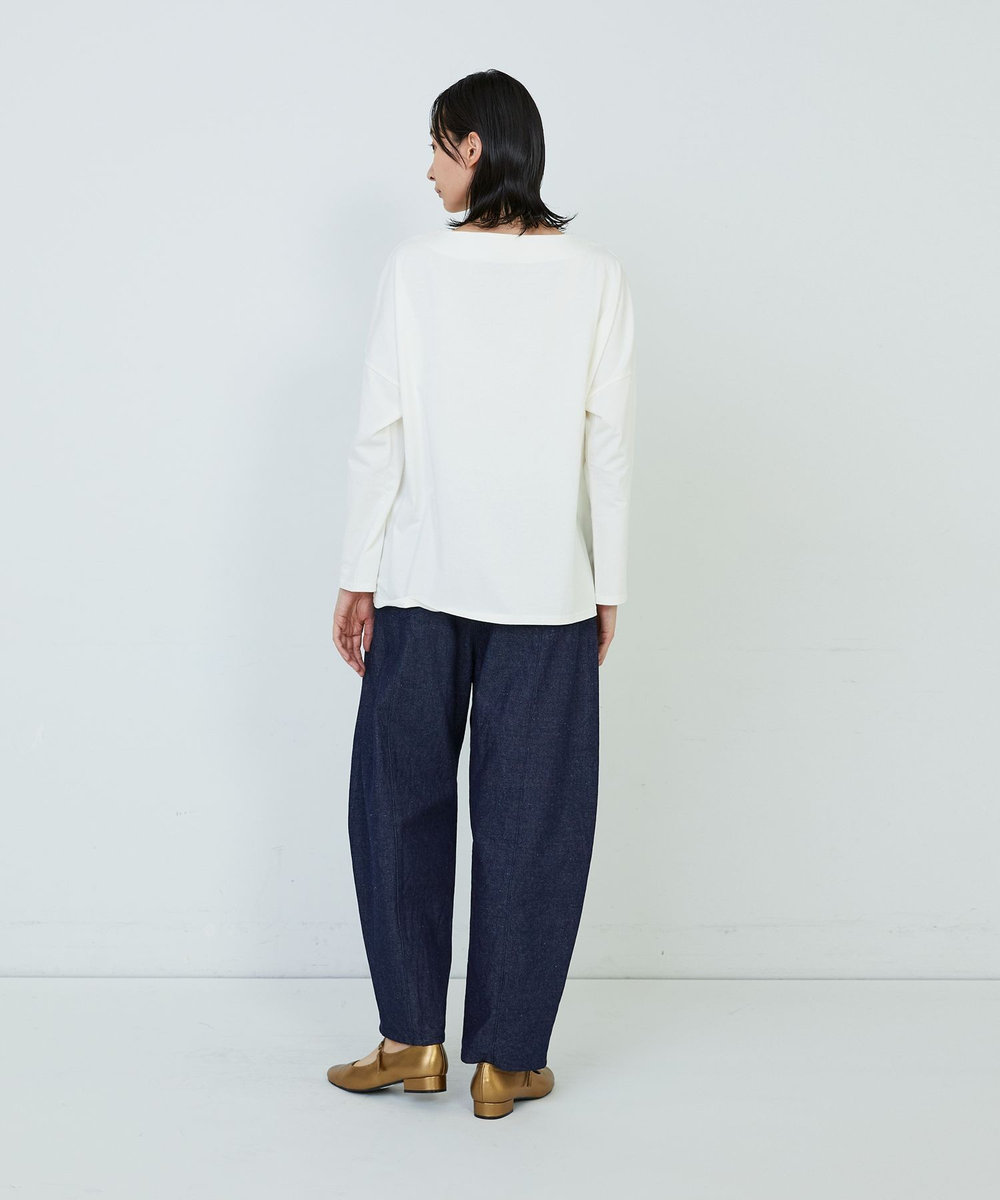 ADIEU TRISTESSE 【杉本さなえさんコラボ】星座プリントロングスリーブＴシャツ オフホワイト
