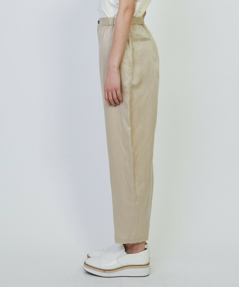 L'EQUIPE GREEN テンセルリネンパンツ ベージュ