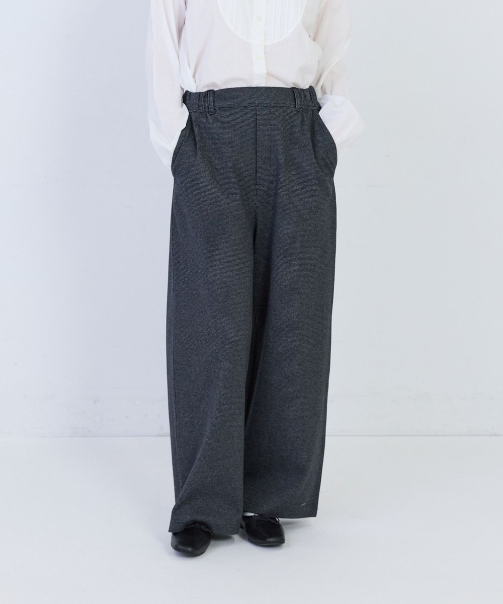 congés payés ADIEU TRISTESSE ポンチイージーパンツ チャコールグレー