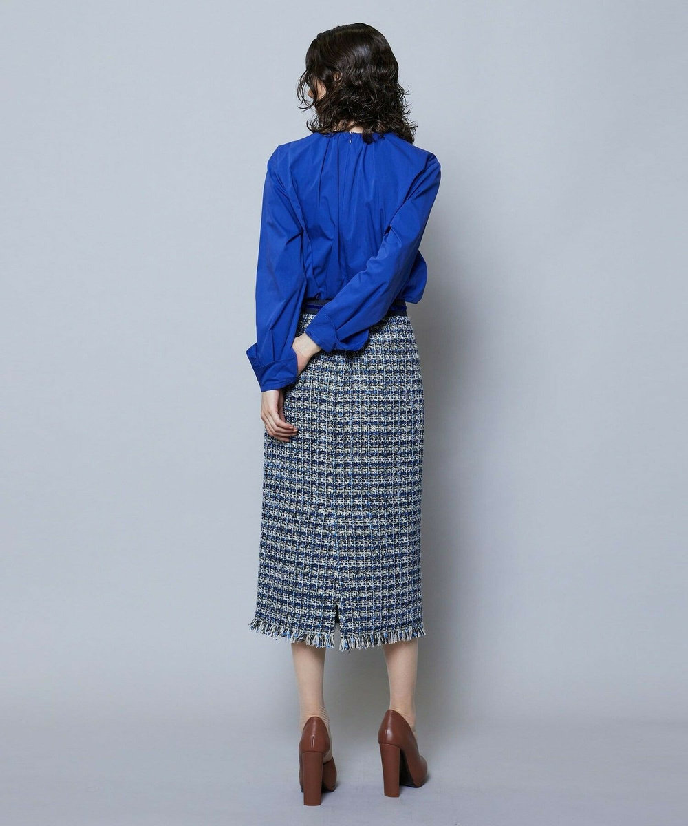 MOGA TWEEDスカート ブルー