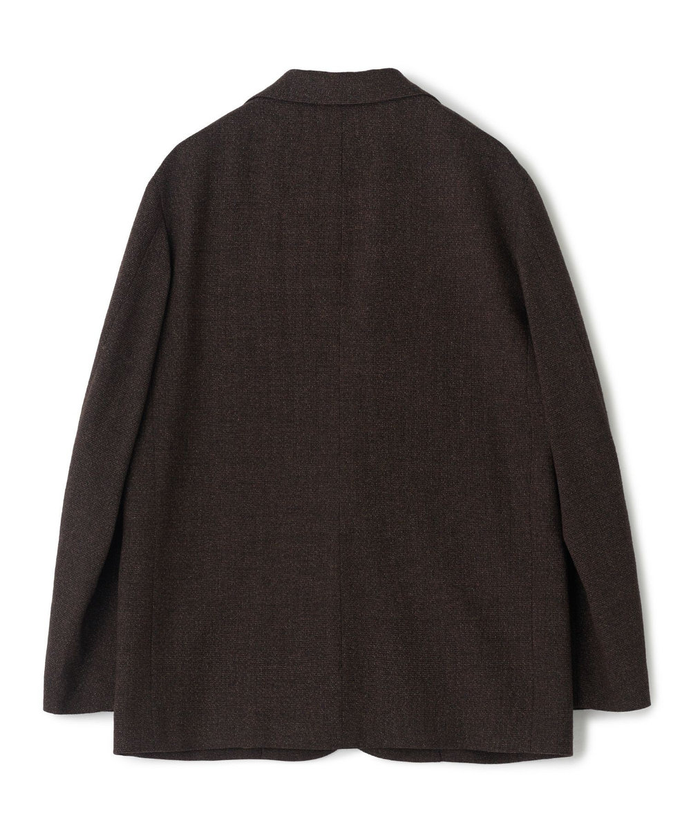 MEN'S BIGI 【BASED ON MEN'S BIGI HERITAGE】メランジ調 リラックス3Bジャケット ブラウン