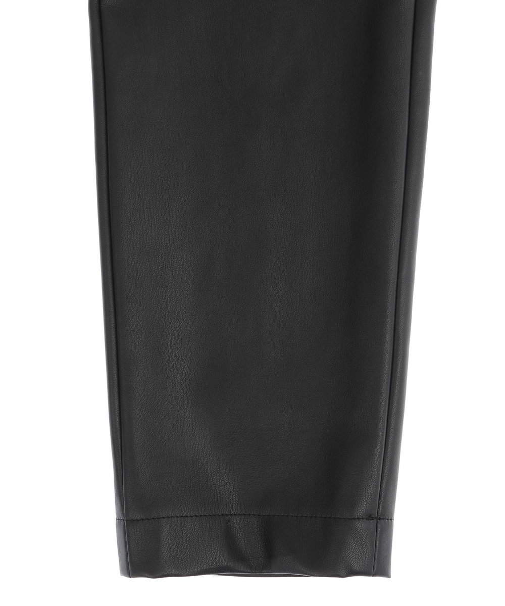 1er Arrondissement WASHABLE FAKE LAMBSKIN パンツ ブラック