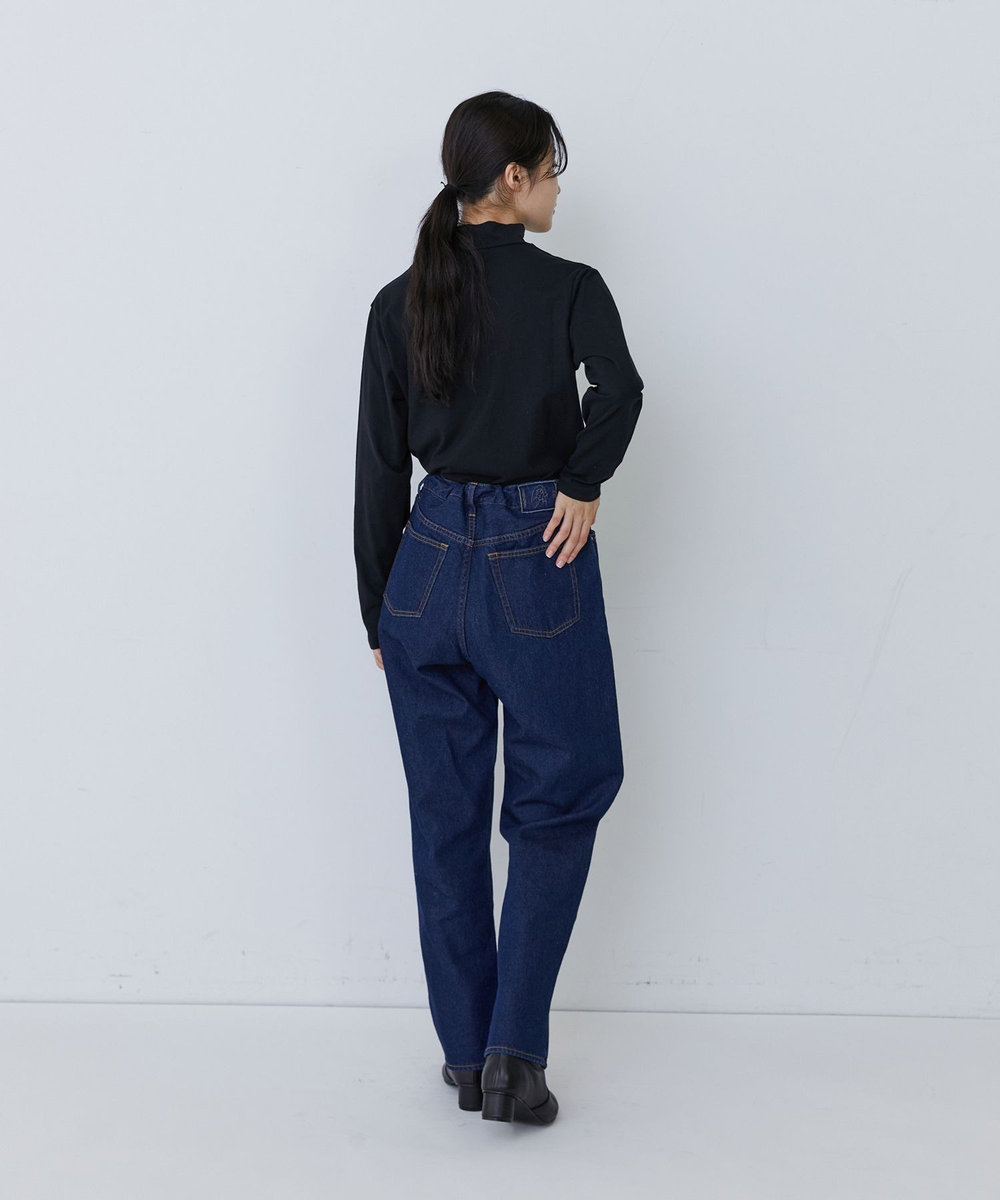 congés payés ADIEU TRISTESSE 【FAVE】5ポケットパンツ インディゴブルー
