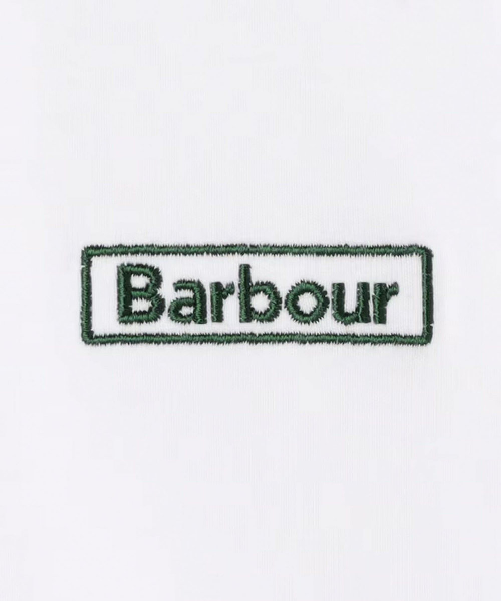 MEN'S BIGI 【BARBOUR/バブアー】WALTON EMBROIDERED OS FIT T-SHIRT ホワイト
