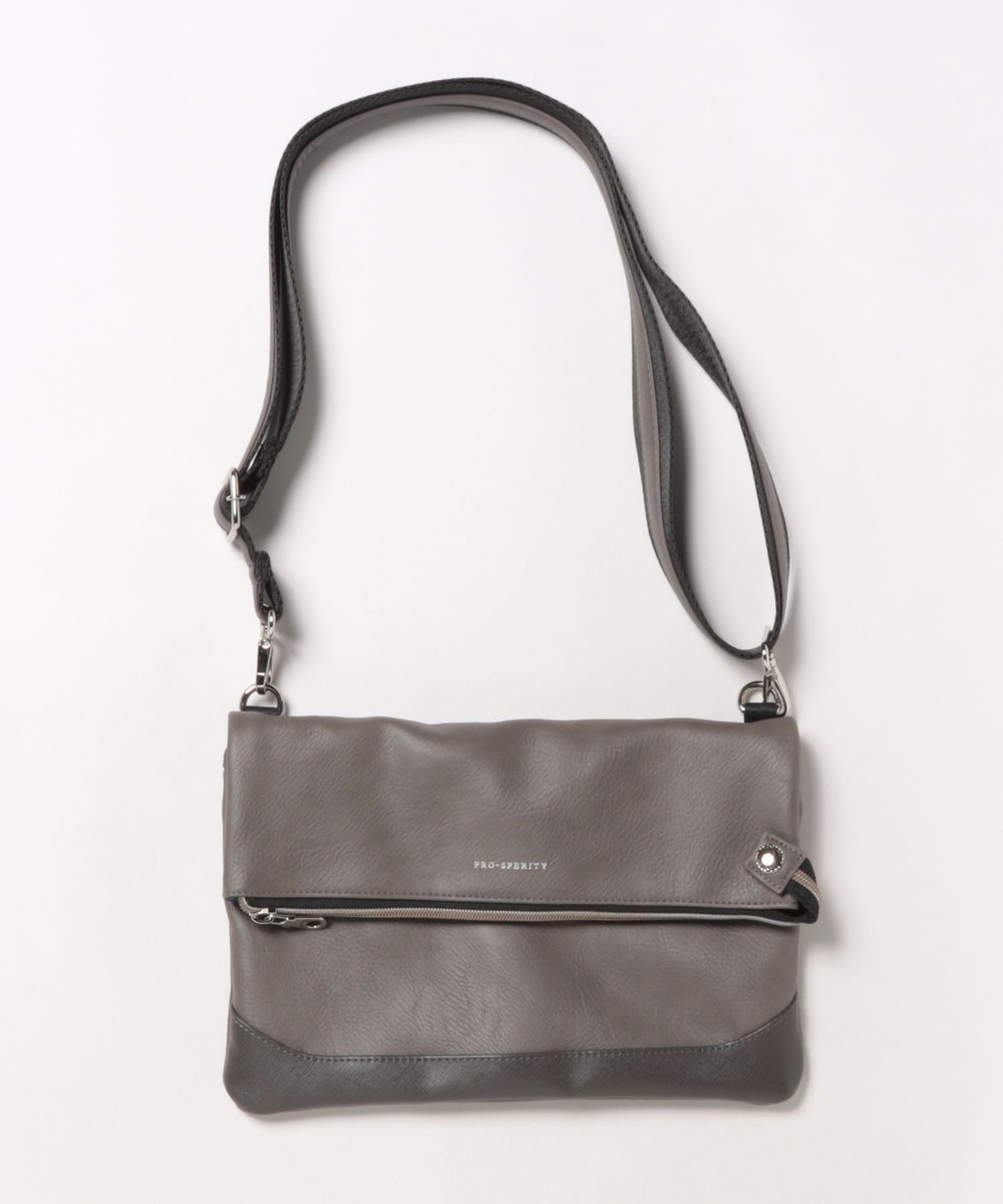 UNION STATION PRO-SPERITY別注 ２WAYショルダーバッグ グレー