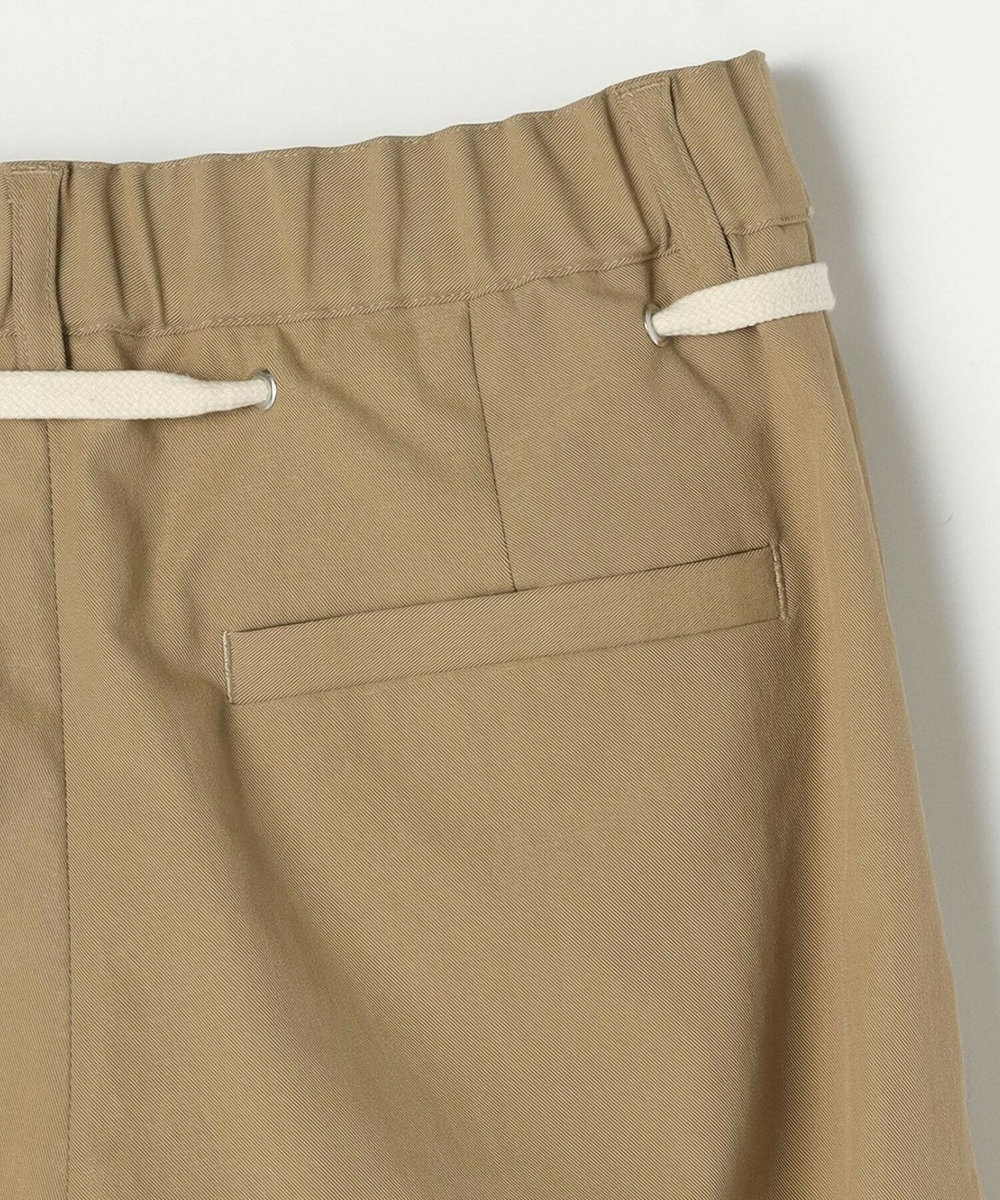 feerique feerique ポリエステルツイルワイドチノパンツ［セットアップ可能］ ベージュ