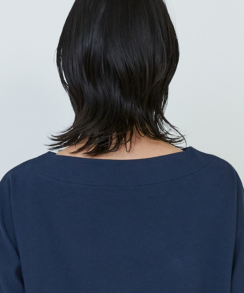 ADIEU TRISTESSE 【杉本さなえさんコラボ】星座プリントロングスリーブＴシャツ ネイビー
