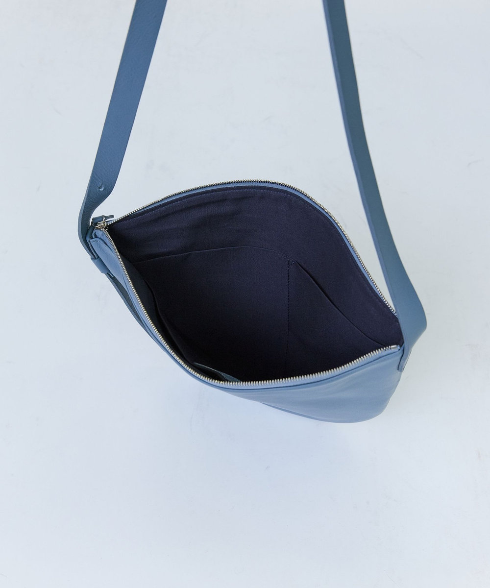 LOISIR 【Bucket Baggage】【別注カラー】＜Orange Piece Shoulder ＞ショルダーバッグ Small ブルー
