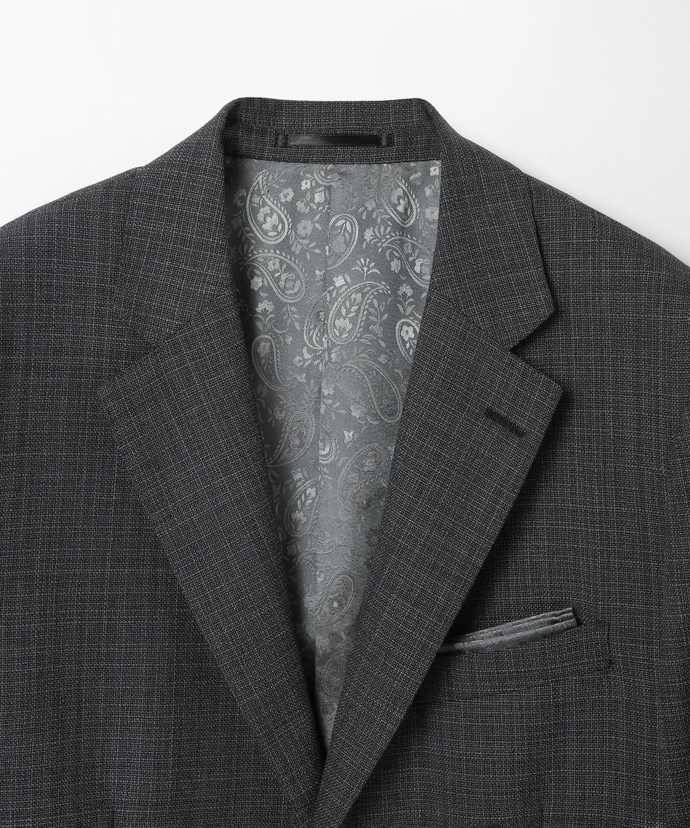 MEN'S BIGI 【ACTIVE TAILOR】ミックスヤーンテーラードジャケット グレー