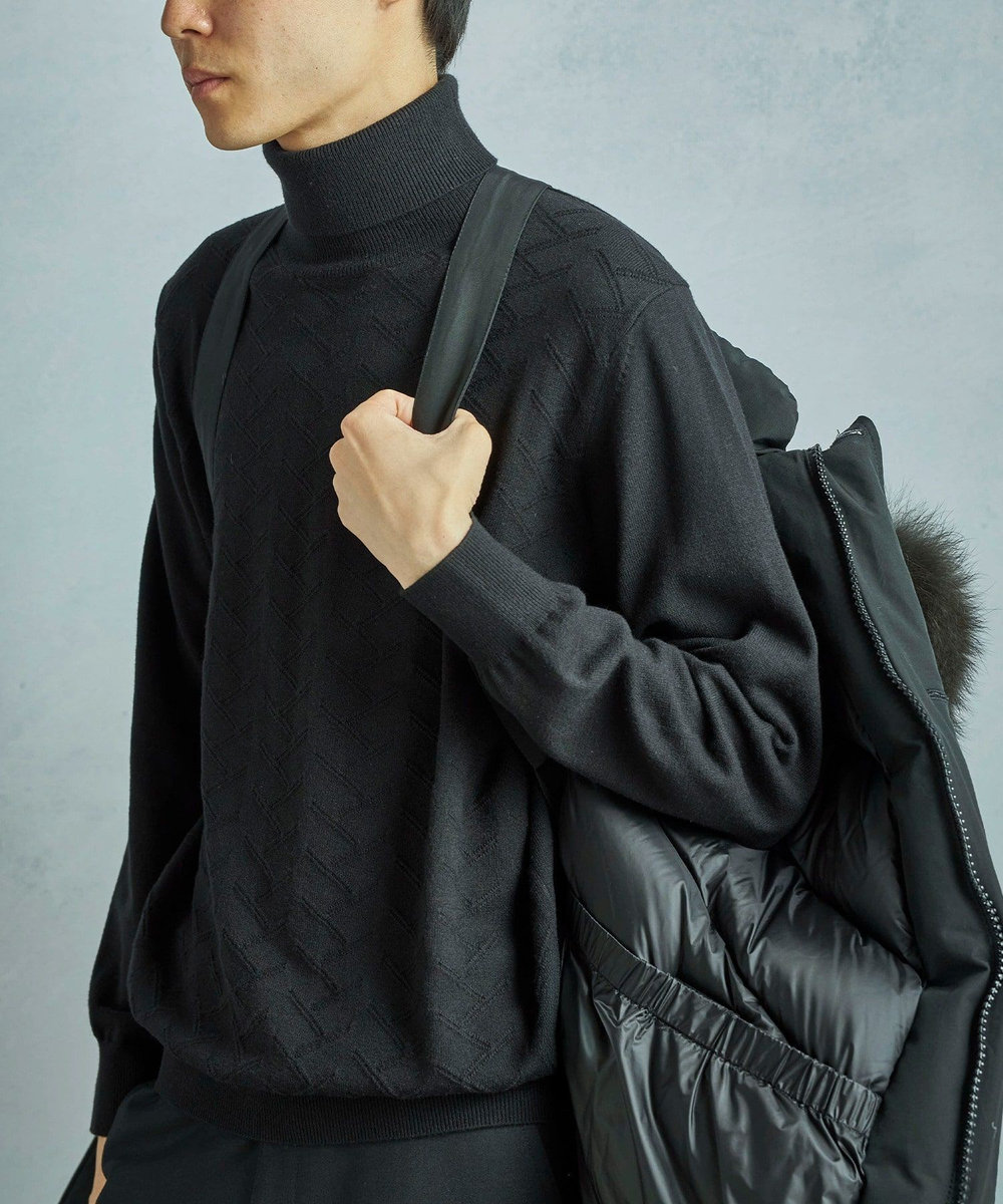 MEN'S BIGI 【WOOLRICH/ウールリッチ】別注アークティックパーカ ブラック