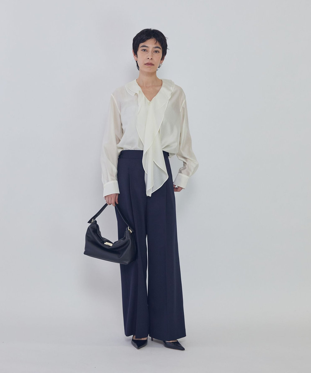 1er Arrondissement 【WEB限定】＜PUNTI（プンティ）＞“GRAFT-BOX"ハンドバッグ ブラック