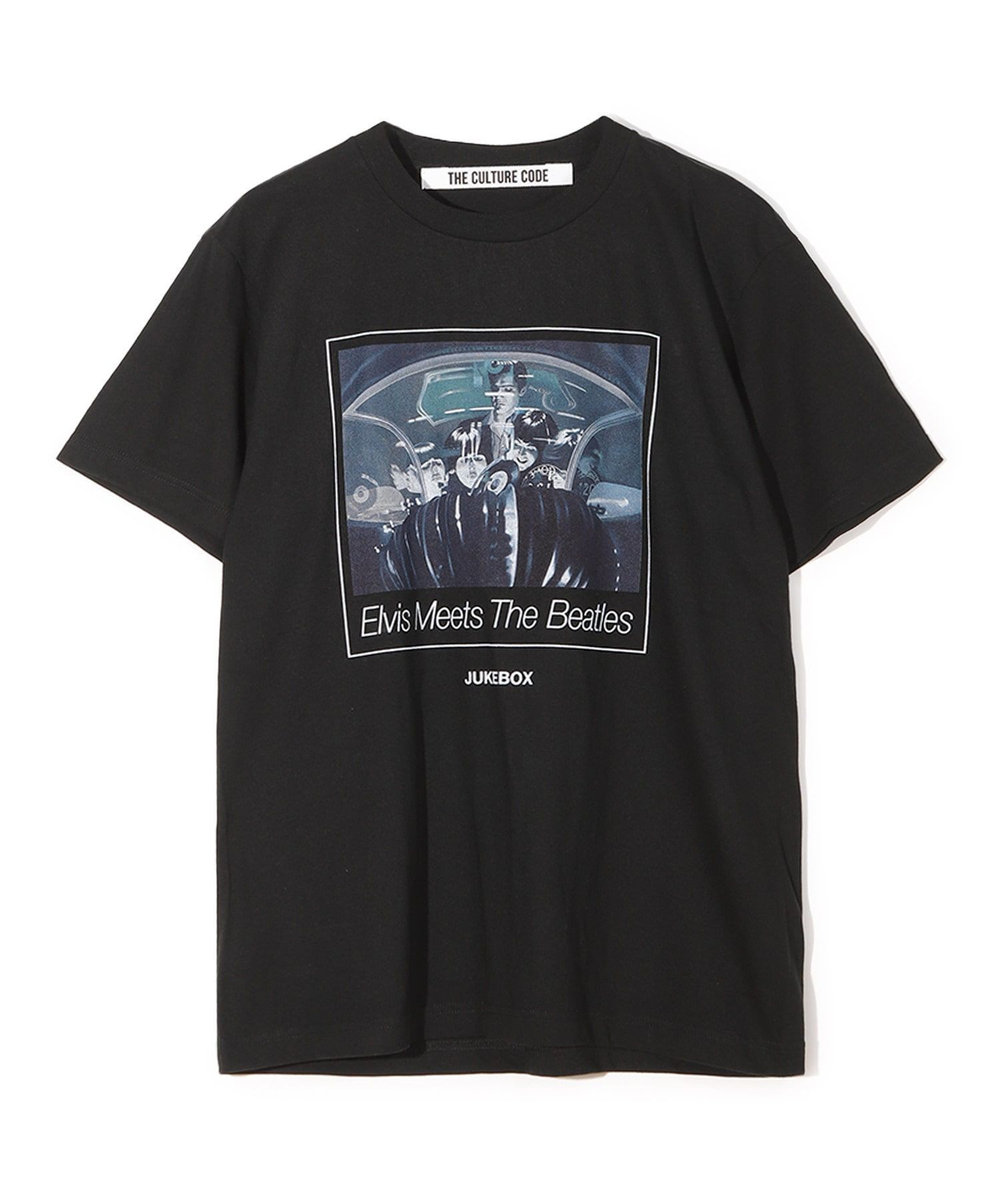 MEN'S BIGI 【THE CULTURE CODE x Klaus Voormann x MEN'S BIGI】 別注プリントT＜The Beatles＞ ブラック