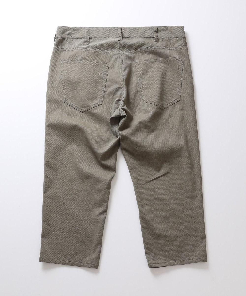 MEN'S BIGI COOLMAXドビーストレッチクロップドパンツ カーキ