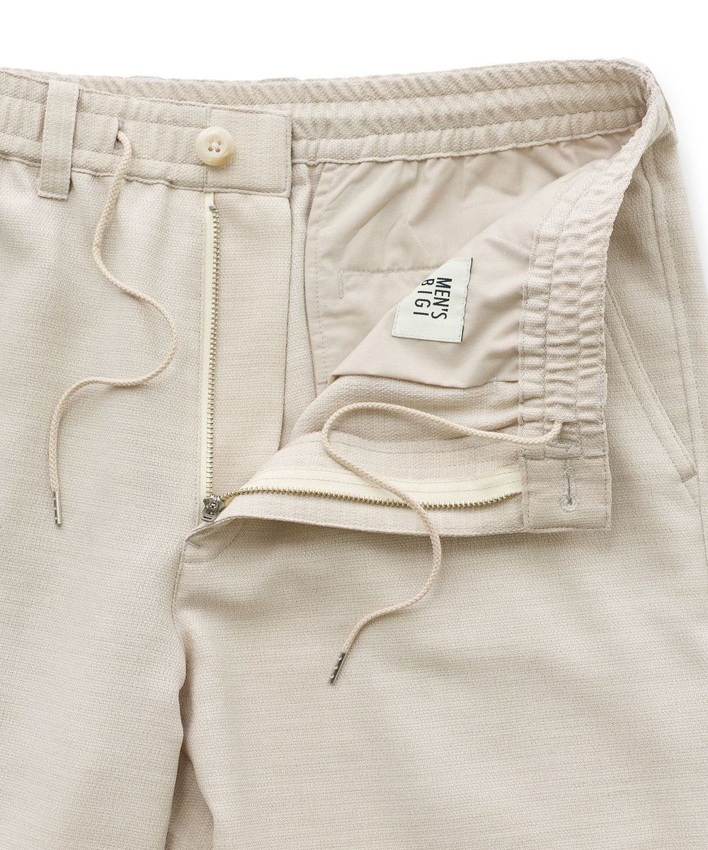 MEN'S BIGI Reflaxスラブオックスパンツ＜ストレッチ/イージーケア/吸汗性/通気性＞ ベージュ