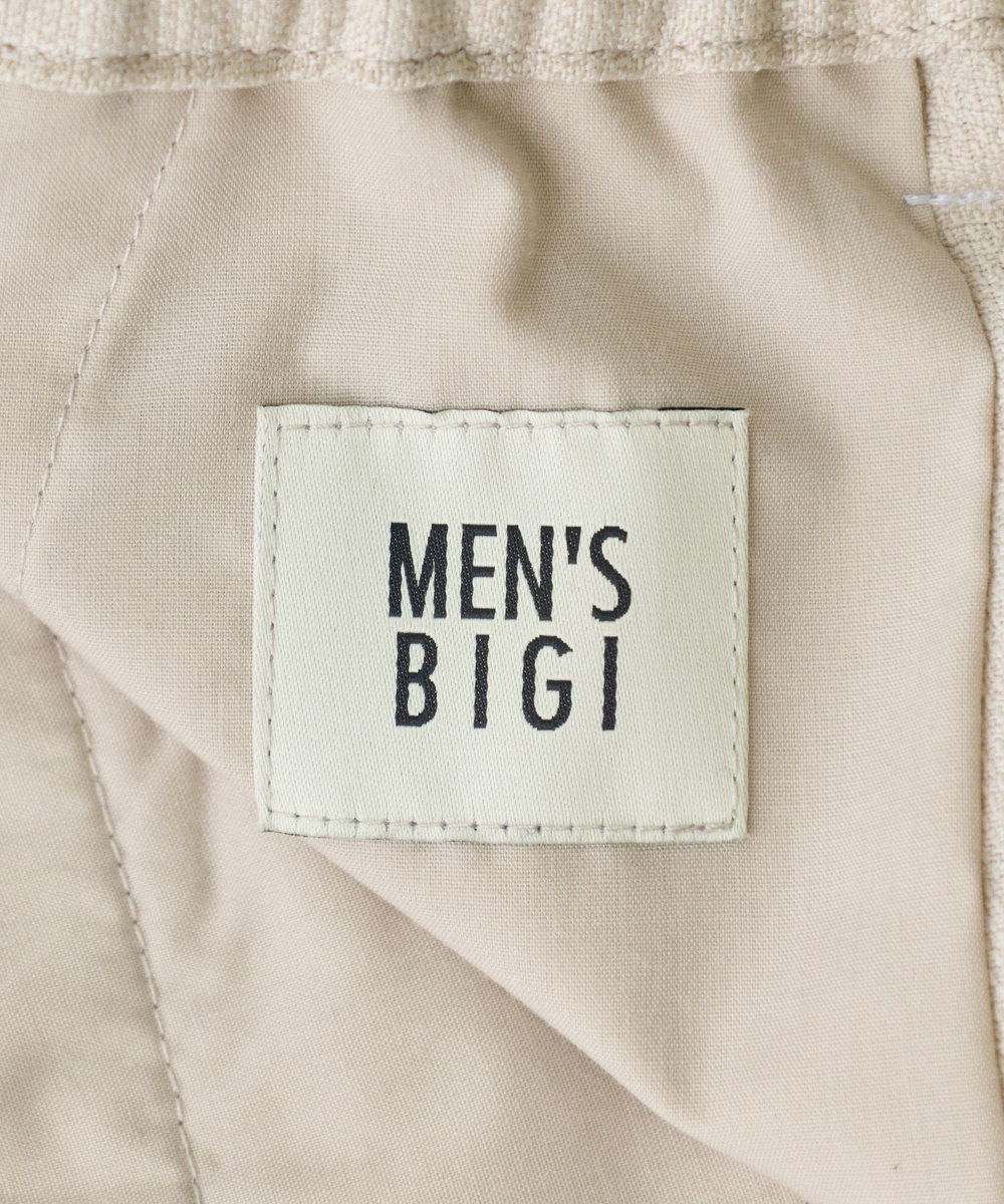MEN'S BIGI Reflaxスラブオックスパンツ＜ストレッチ/イージーケア/吸汗性/通気性＞ ベージュ