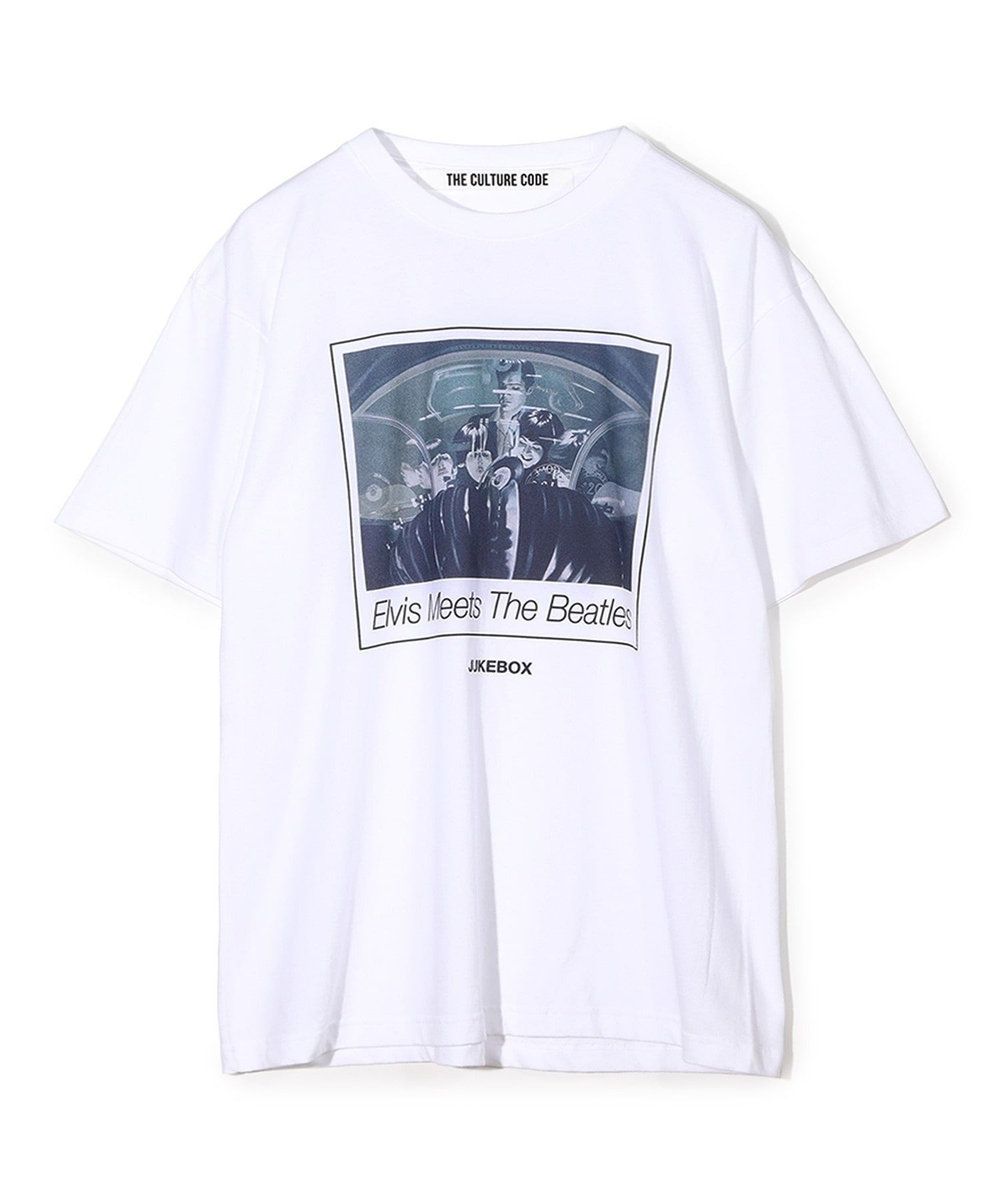 MEN'S BIGI 【THE CULTURE CODE x Klaus Voormann x MEN'S BIGI】 別注プリントT＜The Beatles＞ ホワイト