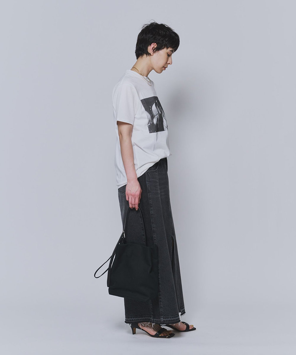 1er Arrondissement ＜COUTURE D'ADAM（クチュール ド アダム）＞“Jane&Sere in the Taxi"T-シャツ ホワイト