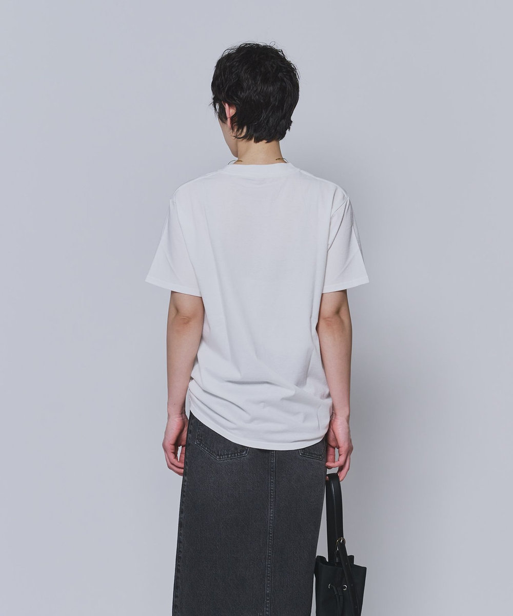 1er Arrondissement ＜COUTURE D'ADAM（クチュール ド アダム）＞“Jane&Sere in the Taxi"T-シャツ ホワイト