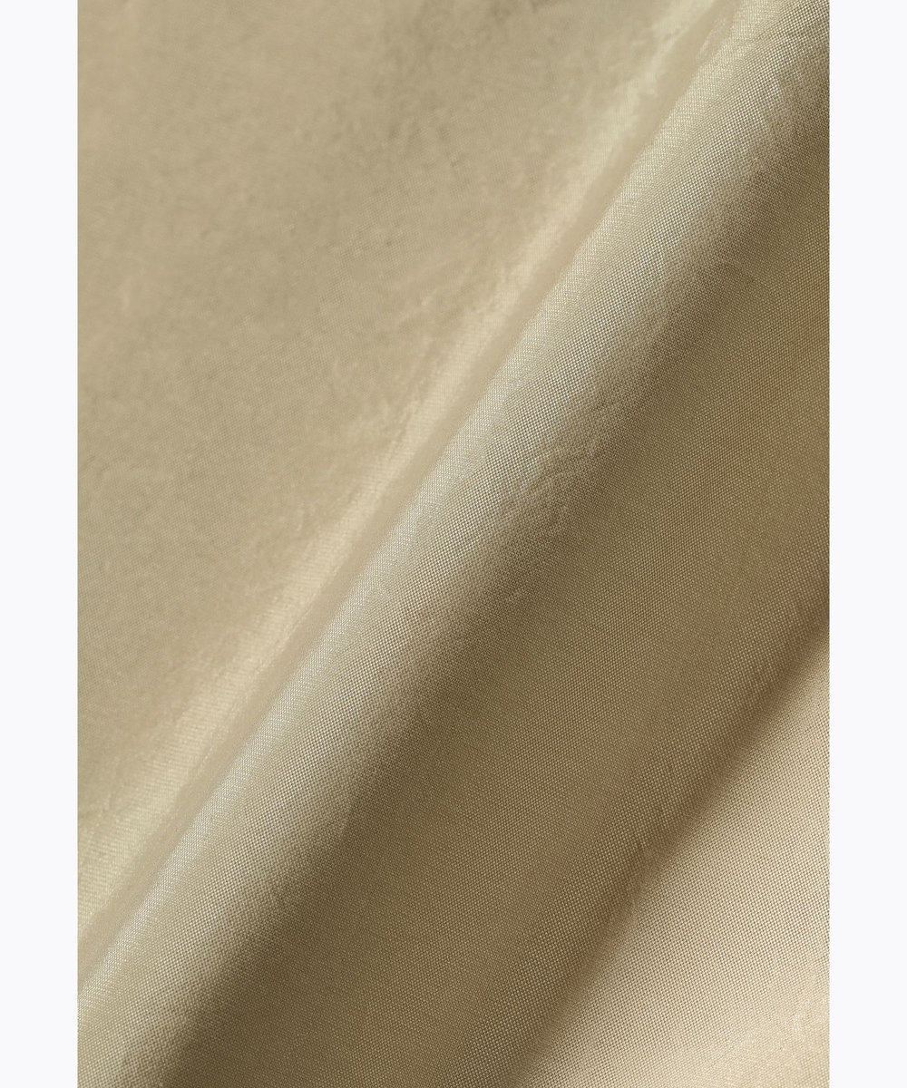 DÉPAREILLÉ WASHER TAFFETA TUCK SKIRT / ワッシャータフタタックスカート ゴールド