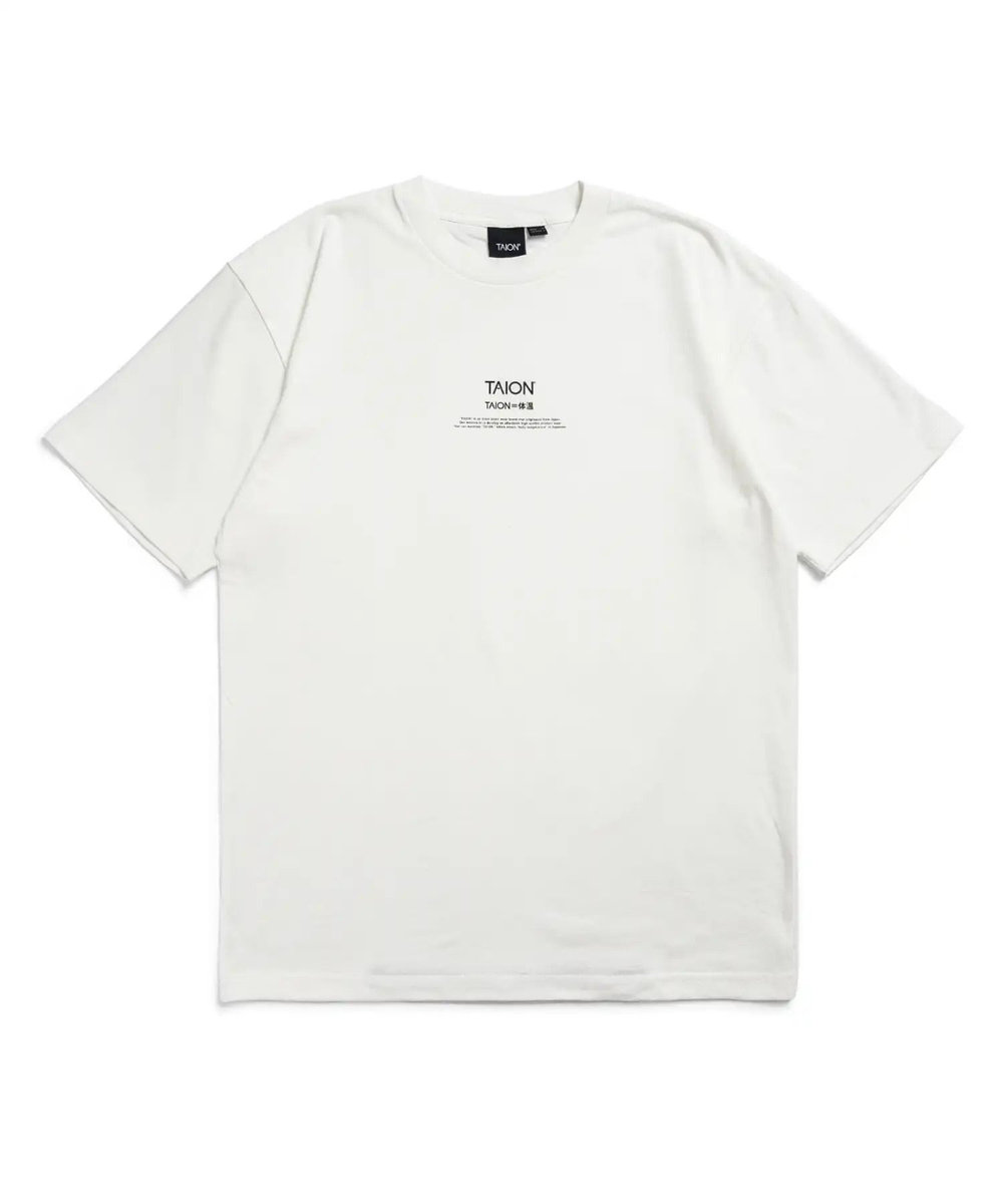 UNION STATION 【TAION】BASIC STORAGE T-SH CONCEPT / ベーシック ロゴ ストレージ Ｔシャツ ホワイト
