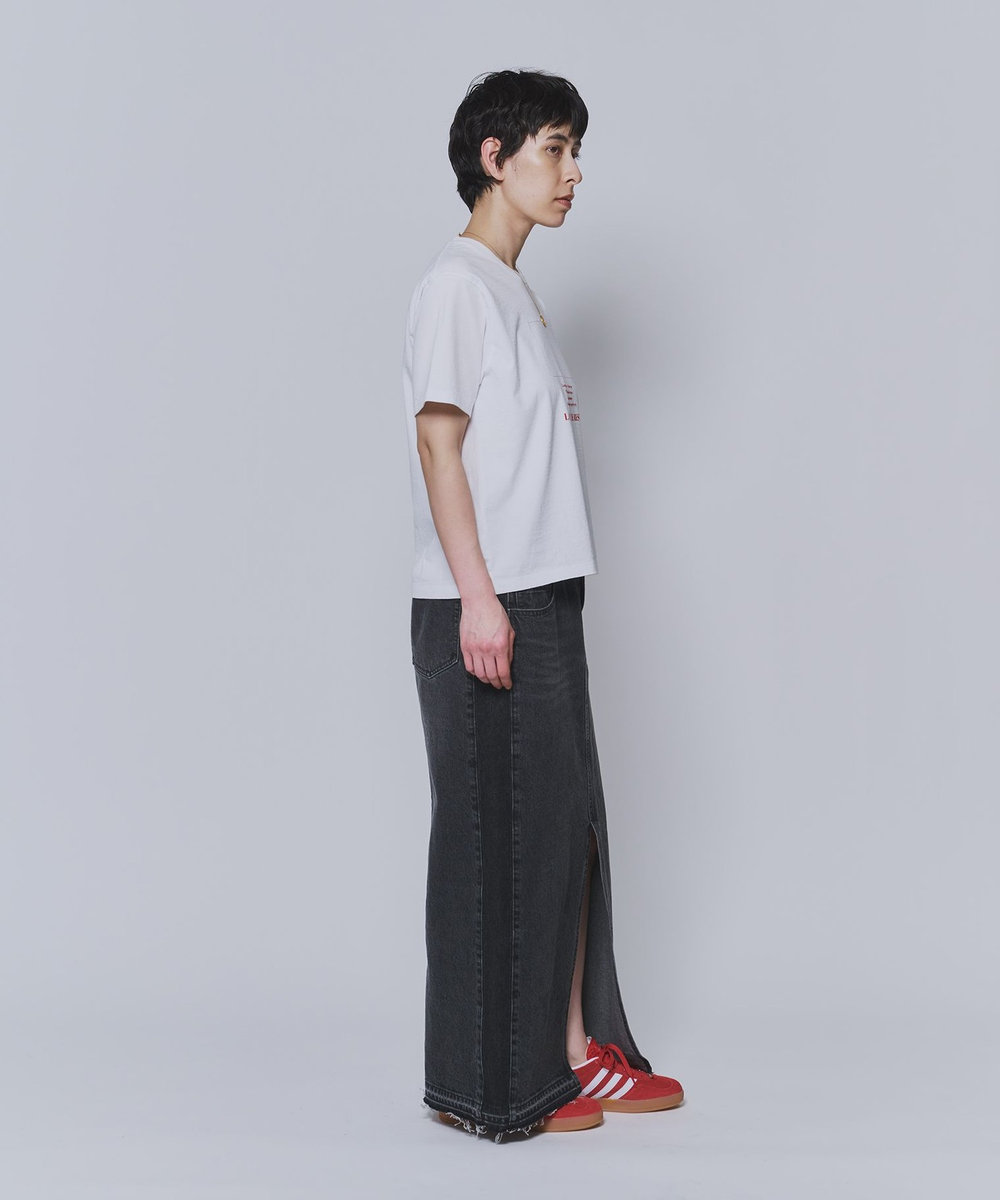 1er Arrondissement ＜TICCA（ティッカ）＞別注"LA MUSIQUE"Tシャツ ホワイト