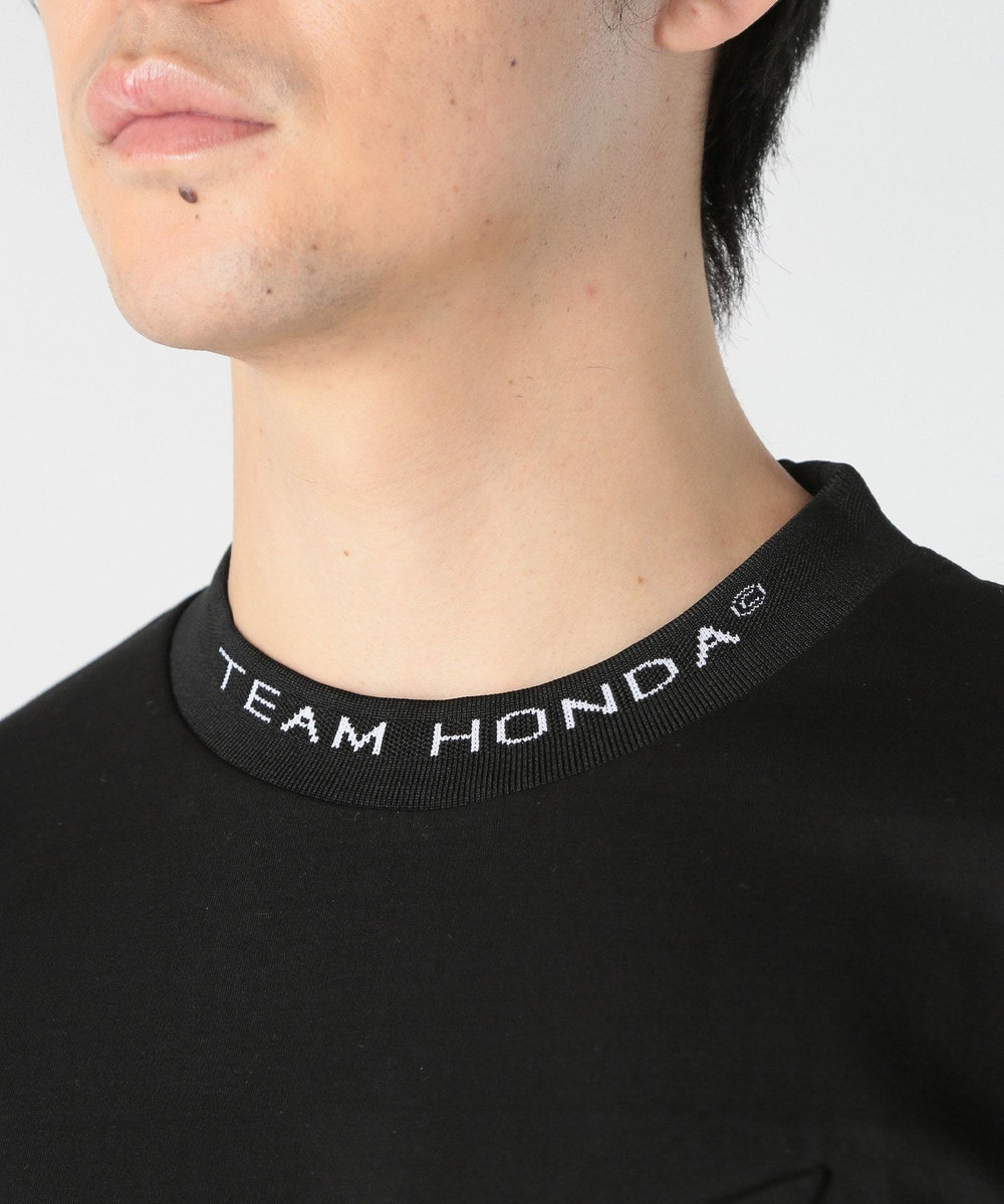 MEN'S BIGI 【HONDA / ホンダ】別注 バイクエンブレムTEE ブラック