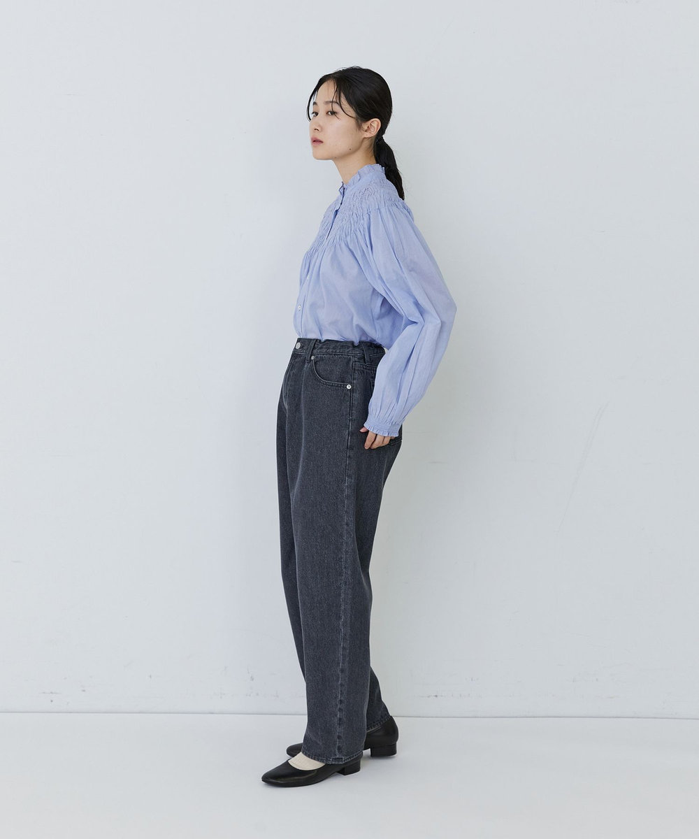 congés payés ADIEU TRISTESSE 【FAVE】5ポケットパンツ ブラック