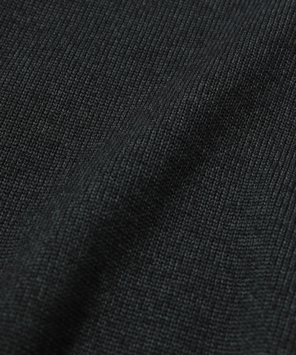 MEN'S BIGI 【FILIPPO DE LAURENTIIS】10Gクルーネックニット モスグリーン