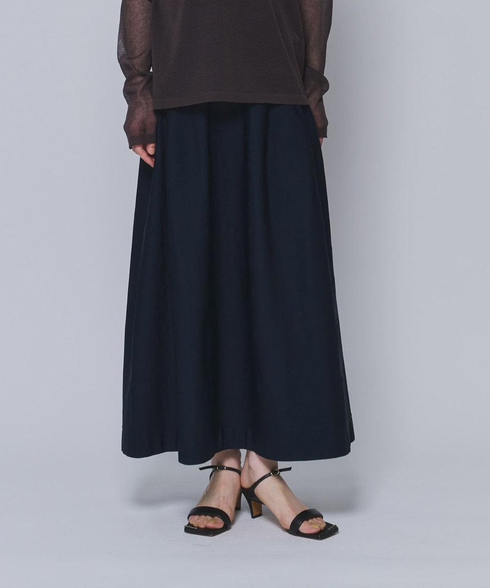1er Arrondissement ＜LOWER（ローヴァー）＞“18 Jersey ather"スカート ブルー