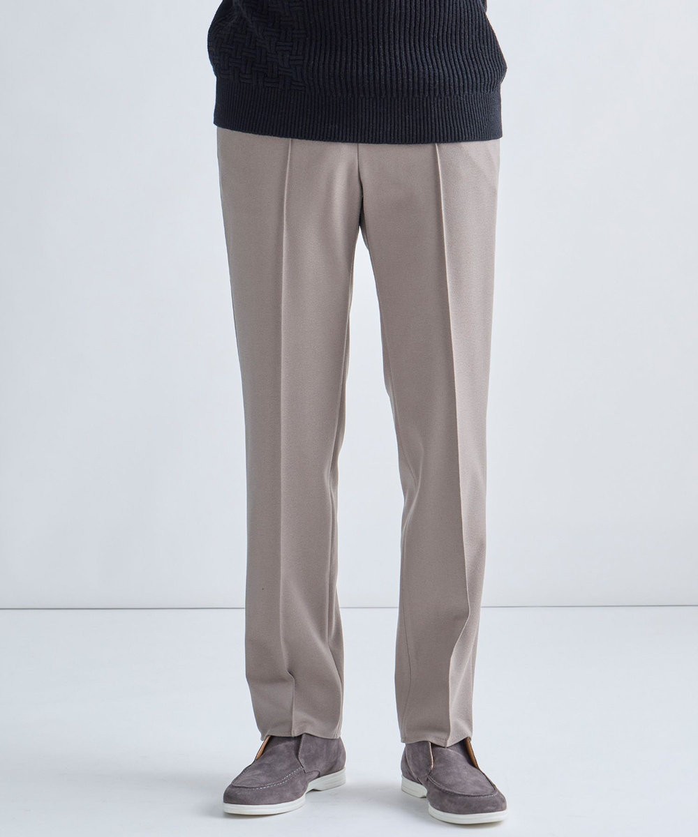 MEN'S BIGI PRES WARMアムンゼンストレッチイージーパンツ［発熱/保温/ストレッチ］ グレー