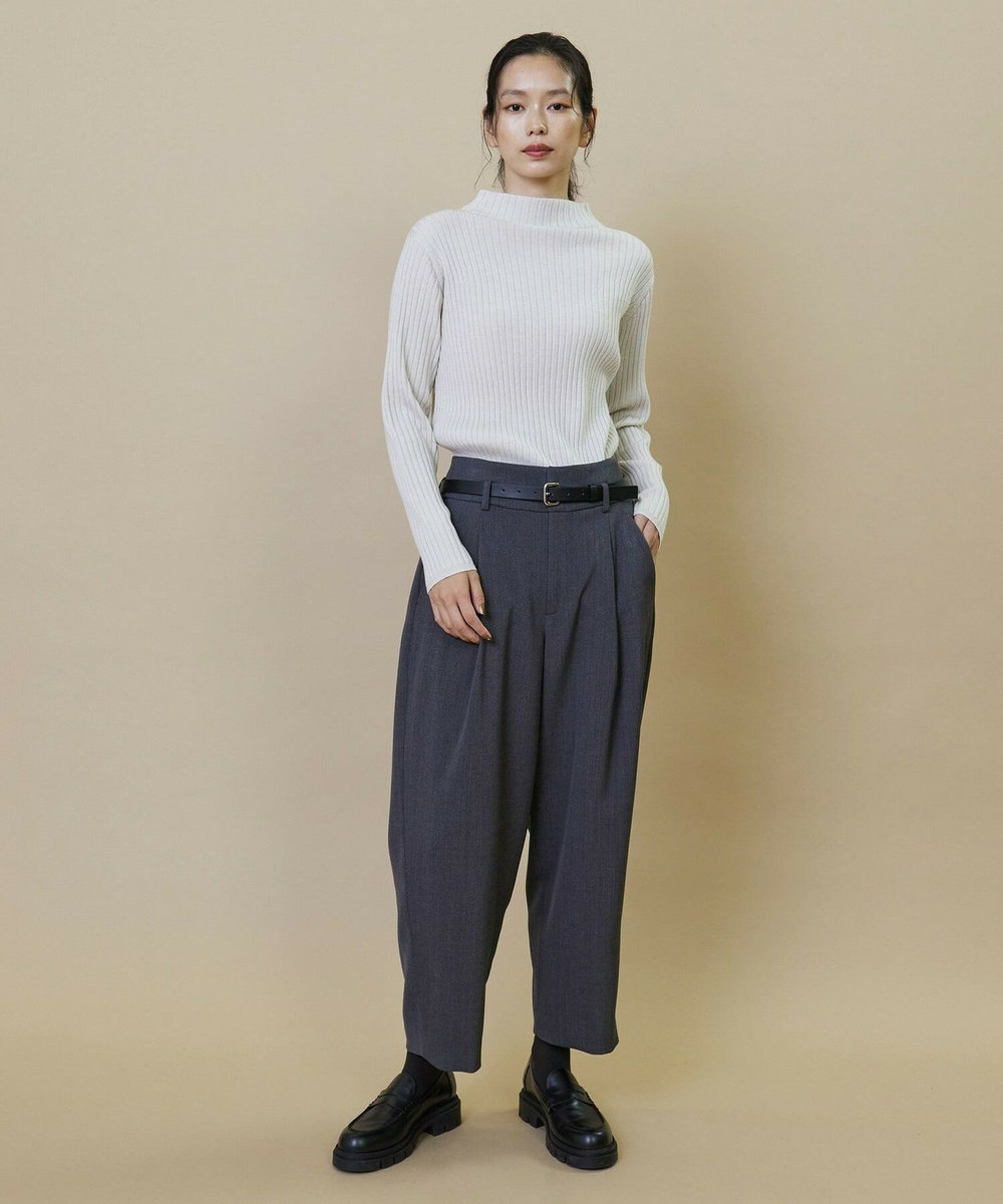 L'EQUIPE 後ろスライド付き20mmベルト ブラック