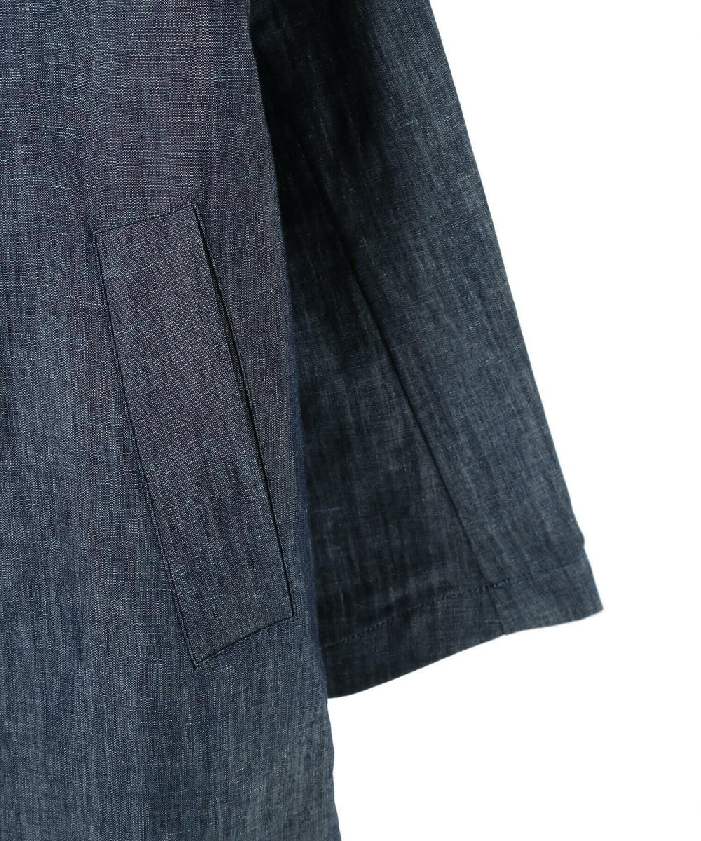 MEN'S BIGI 【Hevo／イーヴォ】コットンリネンシャンブレースプリングコート ネイビー
