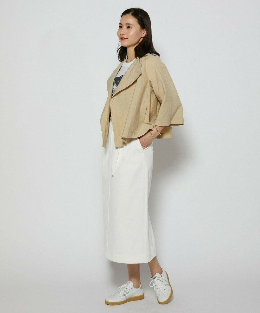 L'EQUIPE C/Nプレーンワッシャージャケット ベージュ