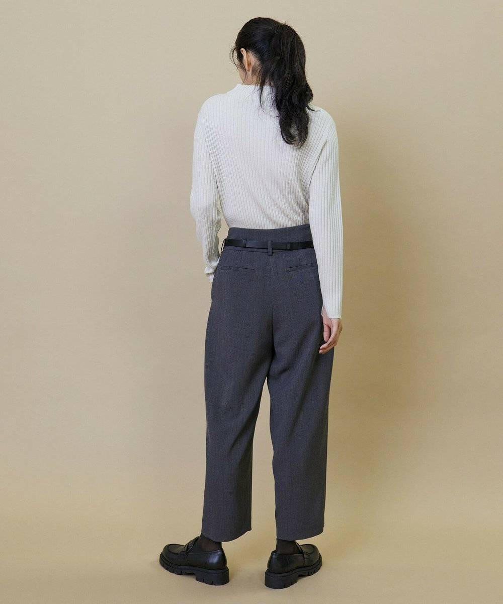 L'EQUIPE 後ろスライド付き20mmベルト ブラック