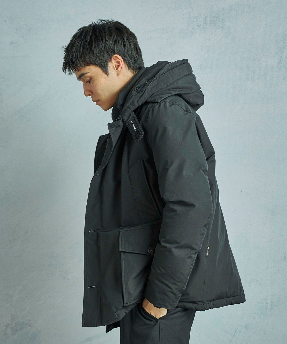 MEN'S BIGI 【WOOLRICH/ウールリッチ】別注アークティックパーカ ブラック