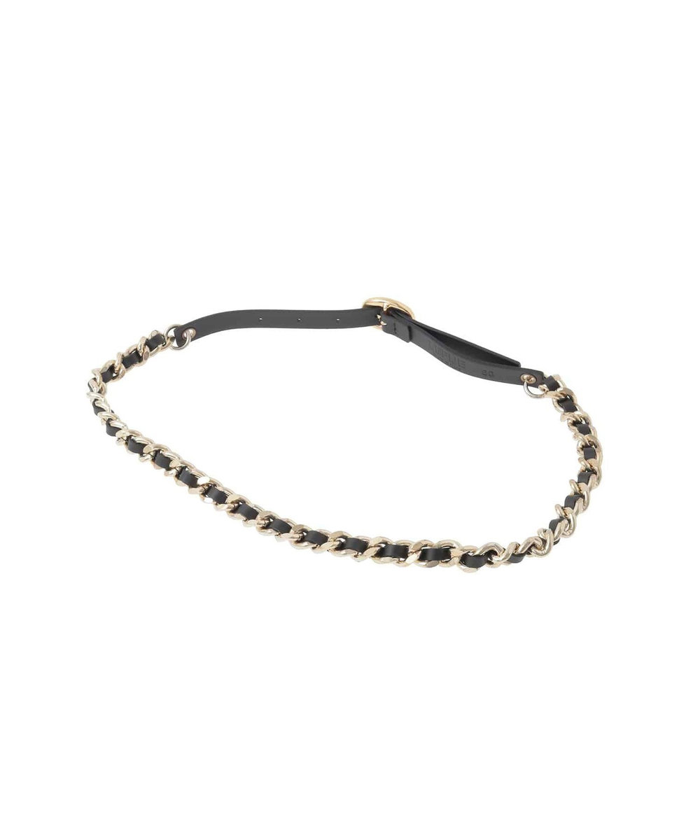 1er Arrondissement ＜LEFIJE (レフィエ)＞"Tresor"チェーンベルト ブラック