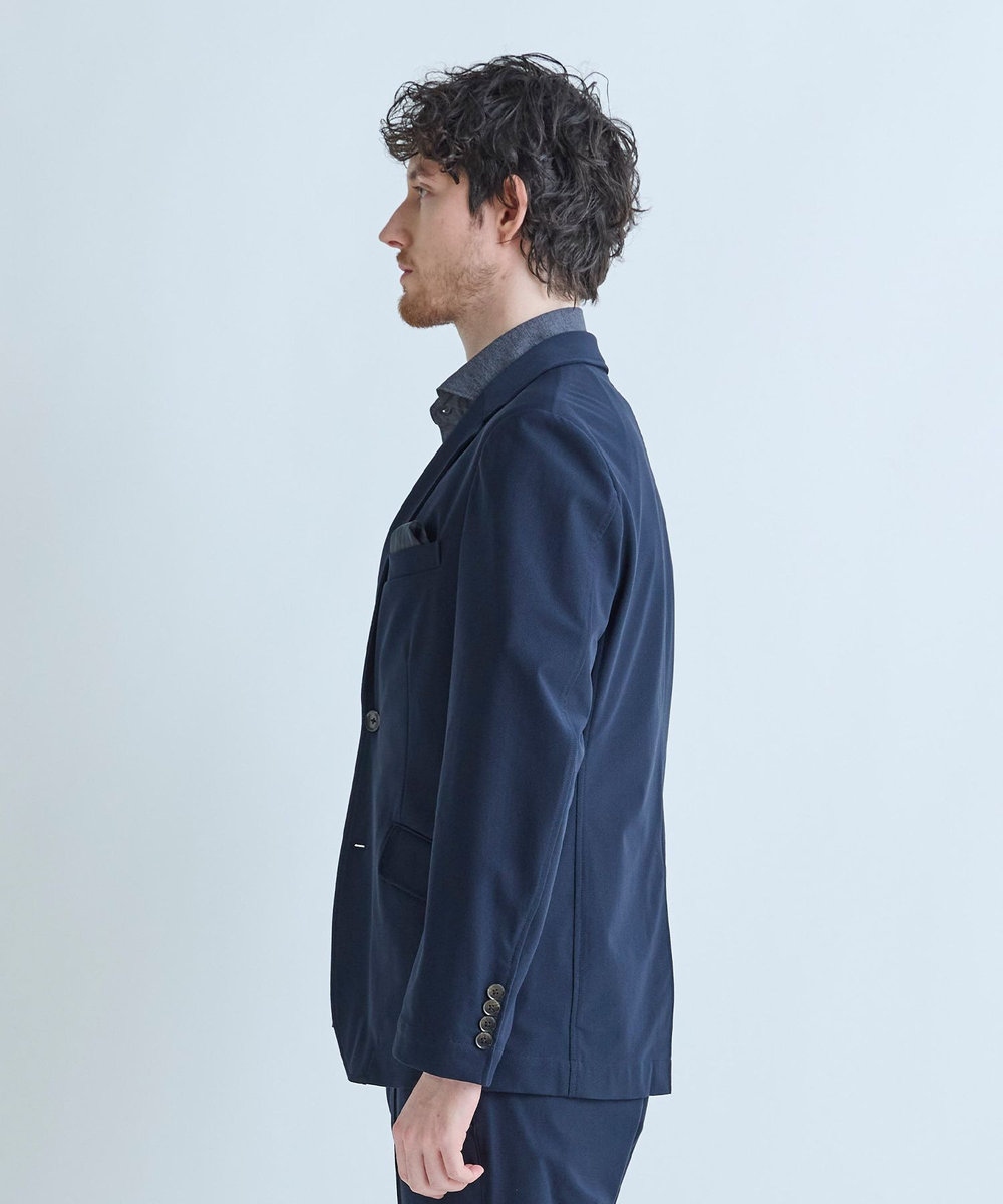 MEN'S BIGI 【ACTIVE TAILOR】Air tool テーラードジャケット＜高通気性/ストレッチ/接触冷感/UVカット/防シワ＞ ネイビー