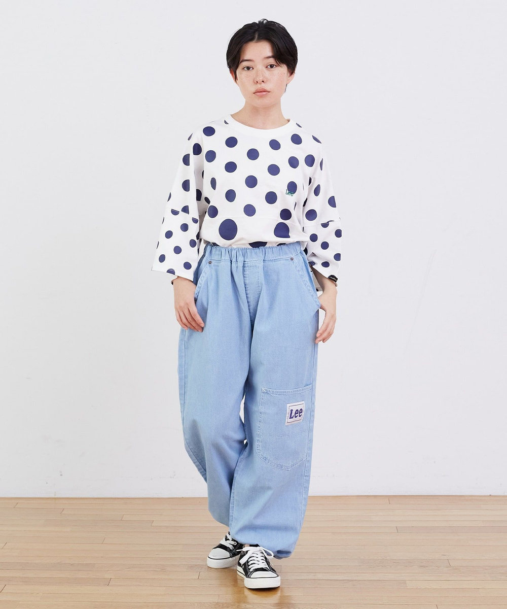 FRAPBOIS Lee×FRAPBOIS デニムパンツ サックスブルー