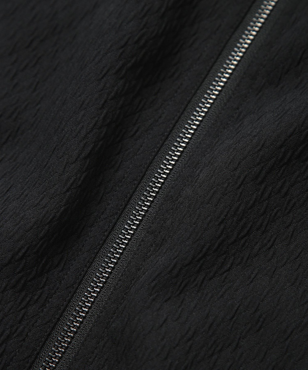 MEN'S BIGI フクレジャカードキルティングベスト ブラック