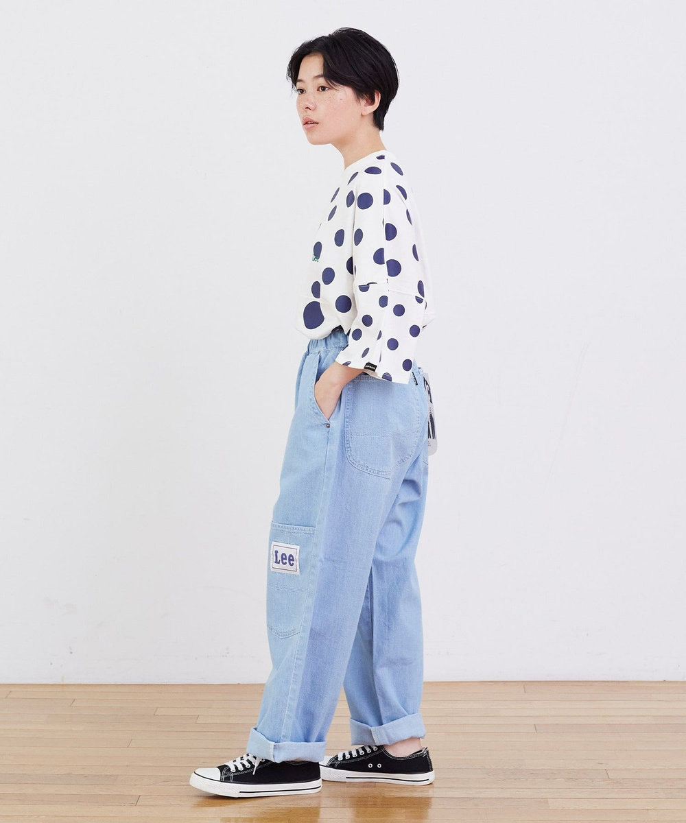 FRAPBOIS Lee×FRAPBOIS デニムパンツ サックスブルー