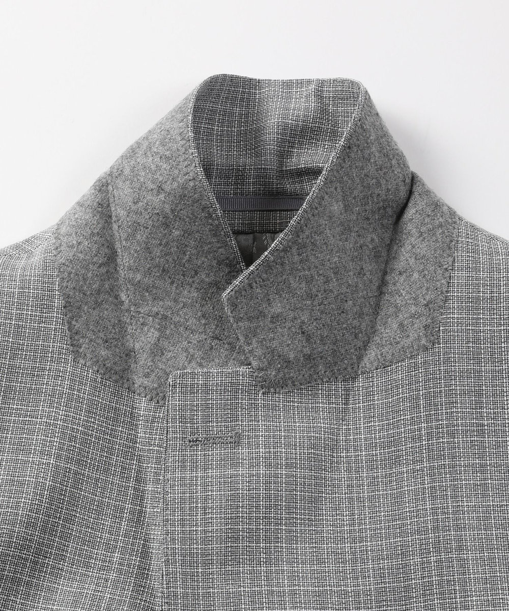 MEN'S BIGI 【ACTIVE TAILOR】ミックスヤーン/ホップサックジャケット ライトグレー