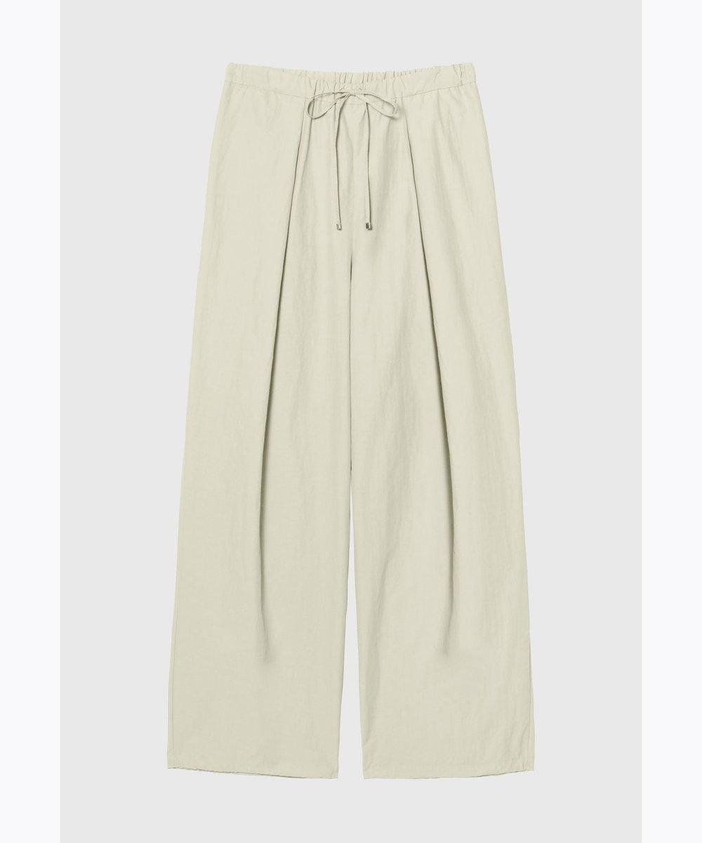 DÉPAREILLÉ DRAWSTRING OVER PANTS / ドローストリングオーバーパンツ ベージュ