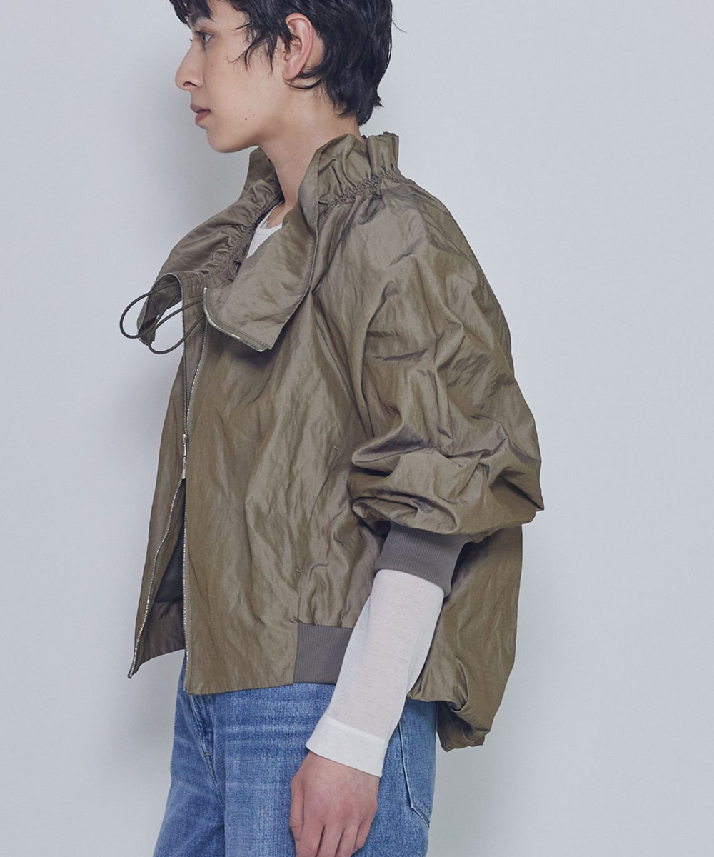 1er Arrondissement Gruppocinqueメモリーツイルブルゾン カーキ